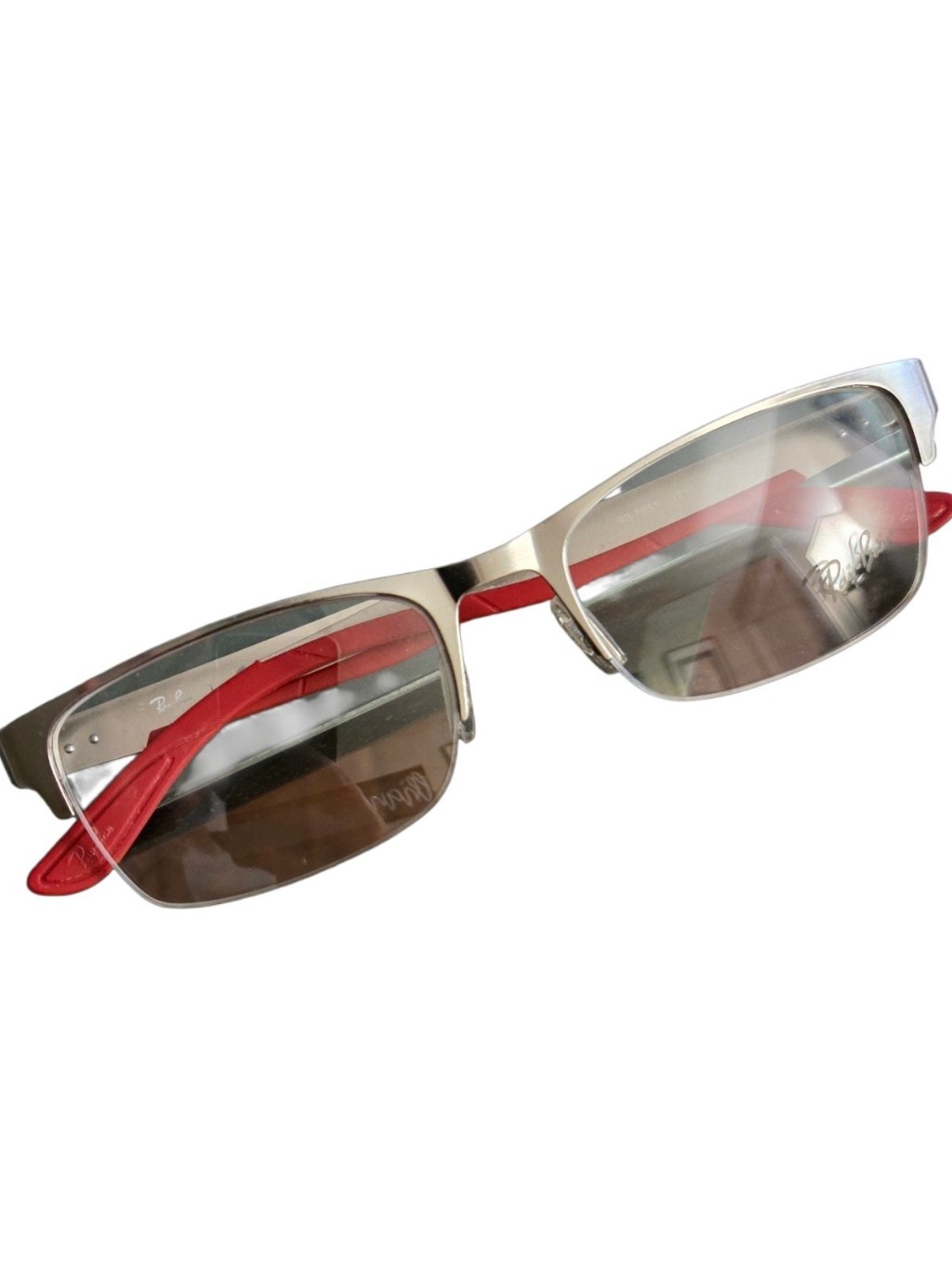 Ray-Ban 7551 Eyeglasses3219 - Silver - Clear / 54